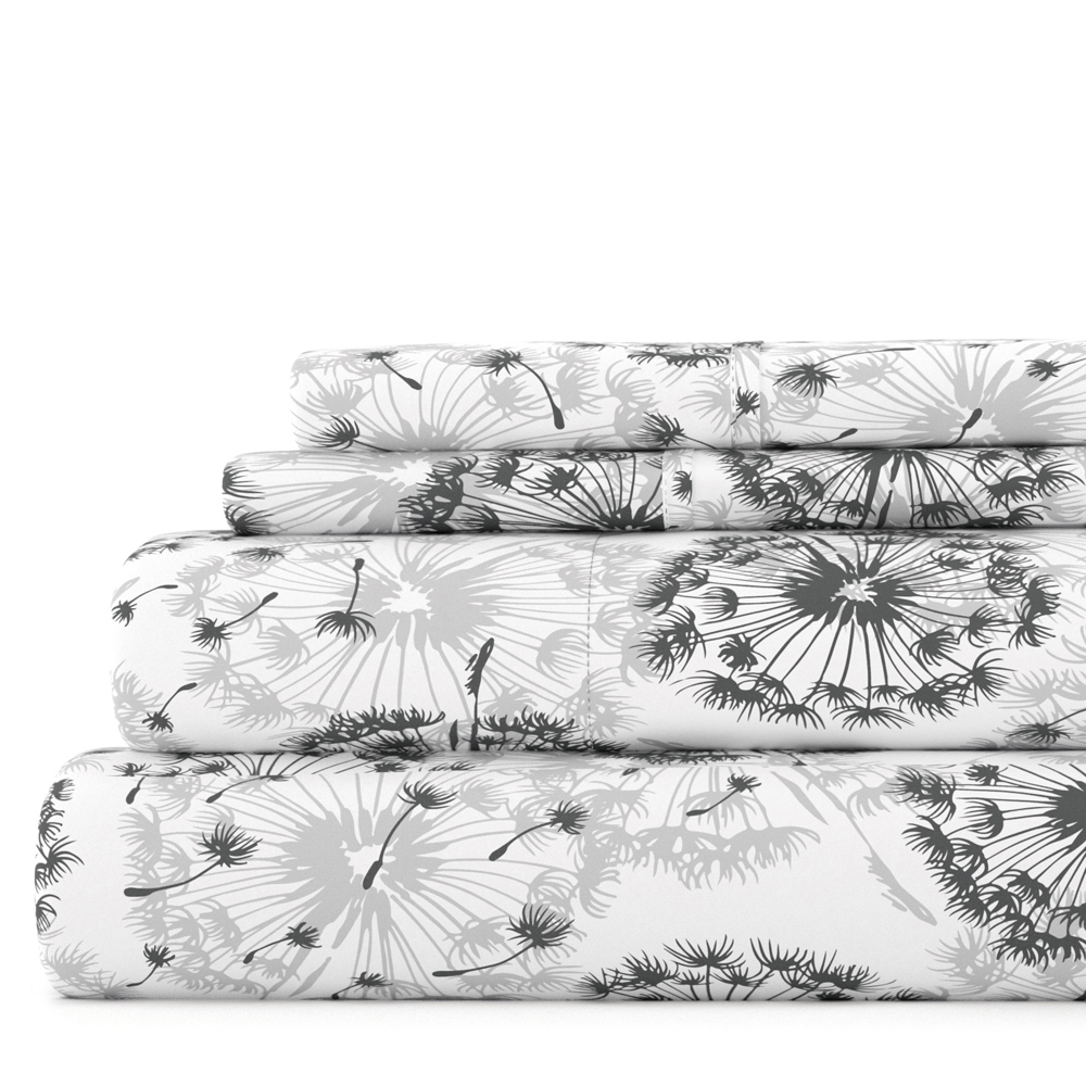 Patterned Ultra-Soft Bed Sheet Set - Garden Farmhouse