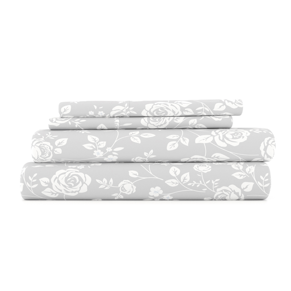 Patterned Ultra-Soft Bed Sheet Set - Garden Farmhouse