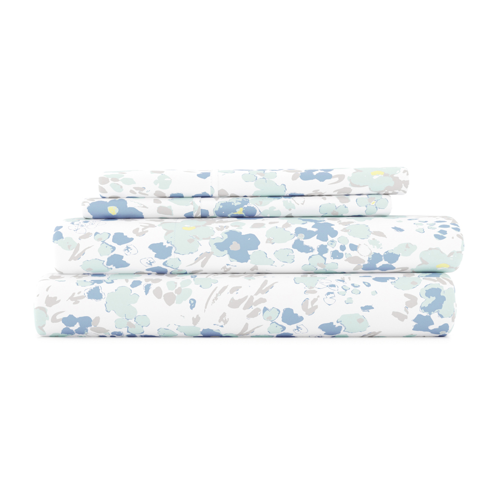 Patterned Ultra-Soft Bed Sheet Set - Garden Farmhouse