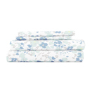 King Violets Light Blue Patterned Ultra-Soft Bed Sheet Set - Garden Farmhouse