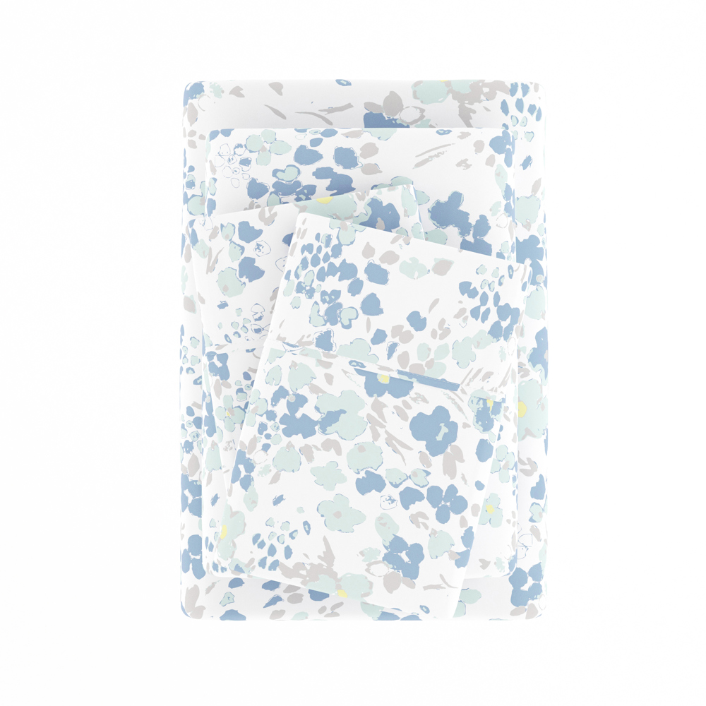 Patterned Ultra-Soft Bed Sheet Set - Garden Farmhouse