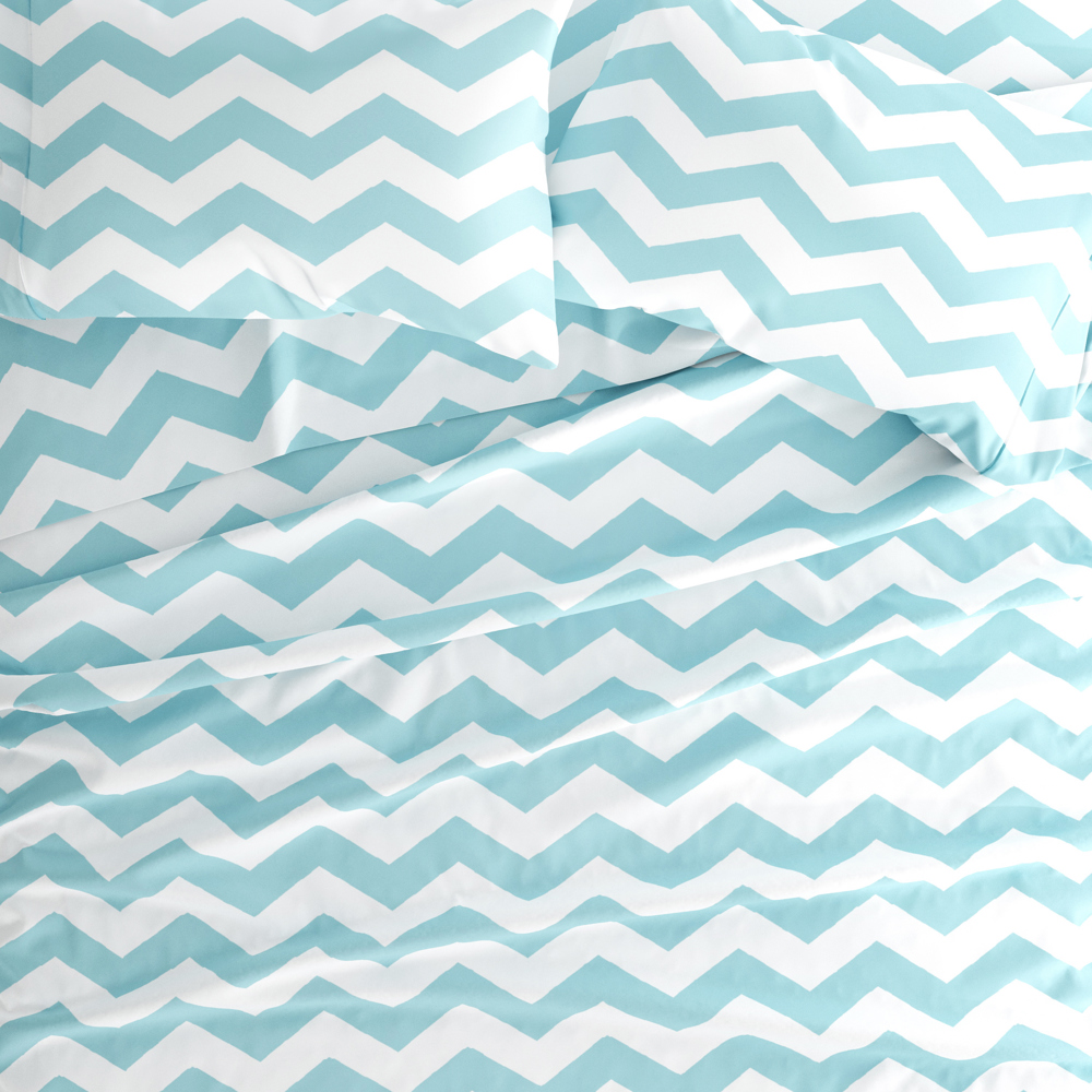 Patterned Ultra-Soft Bed Sheet Set - Geometric Patterns