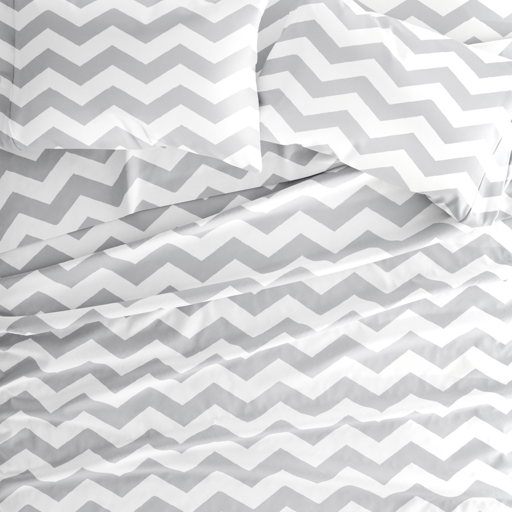 Patterned Ultra-Soft Bed Sheet Set - Geometric Patterns