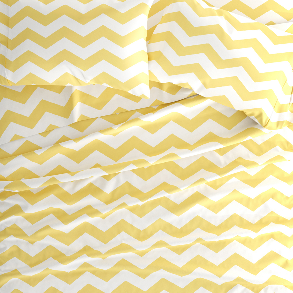 Patterned Ultra-Soft Bed Sheet Set - Geometric Patterns