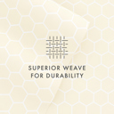 Full/Double Honeycomb Yellow Patterned Ultra-Soft Bed Sheet Set - Geometric Patterns