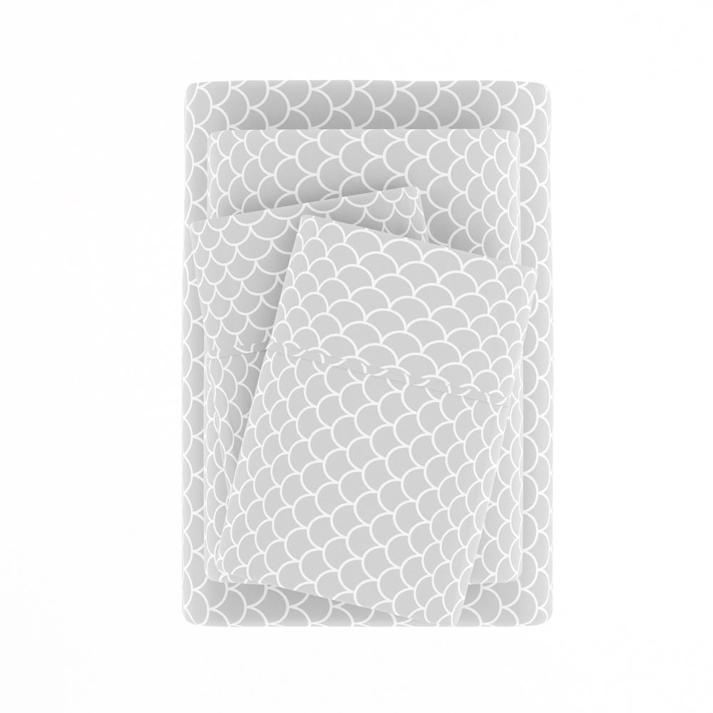 Patterned Ultra-Soft Bed Sheet Set - Geometric Patterns