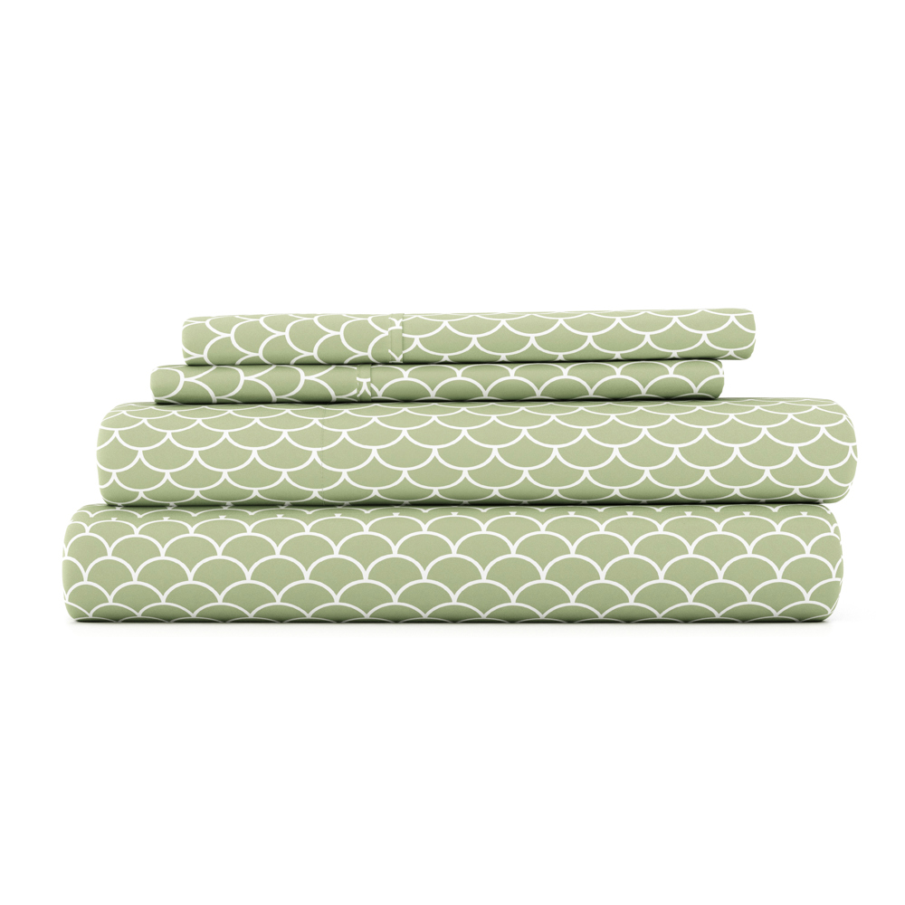 Patterned Ultra-Soft Bed Sheet Set - Geometric Patterns