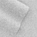 California King Chambray Light Gray Patterned Ultra-Soft Bed Sheet Set - Modern Elegance