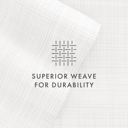 Full/Double Thatch Gray Patterned Ultra-Soft Bed Sheet Set - Modern Elegance