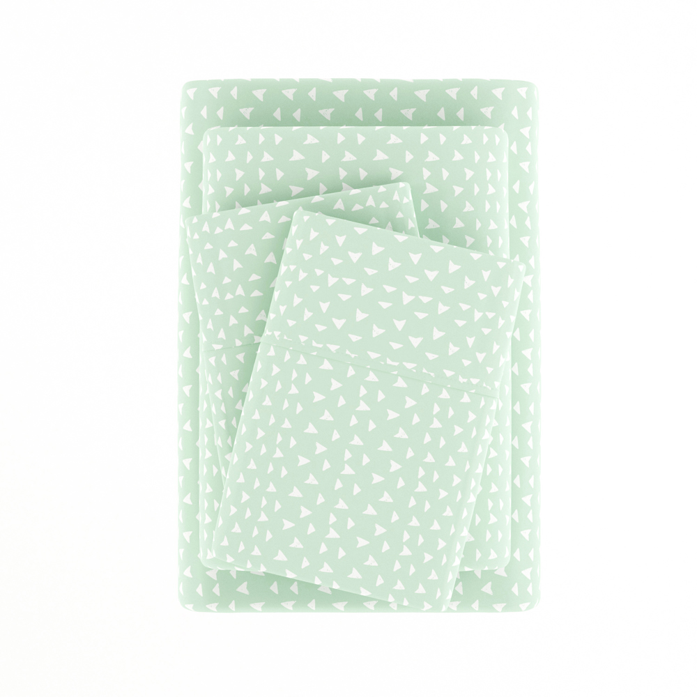 Patterned Ultra-Soft Bed Sheet Set - Modern Elegance