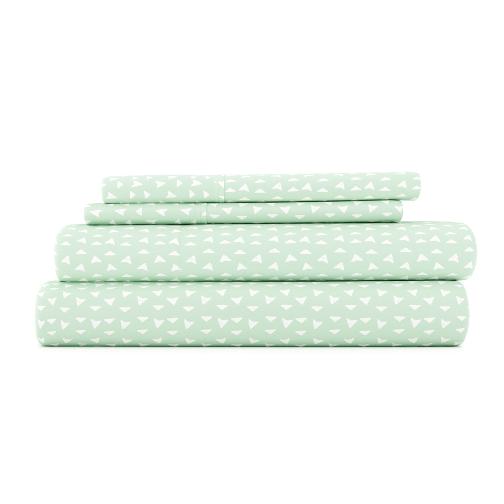 Patterned Ultra-Soft Bed Sheet Set - Modern Elegance