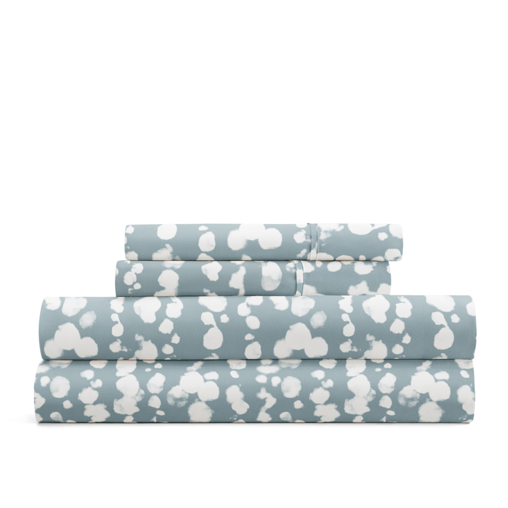 Patterned Ultra-Soft Bed Sheet Set - Soft Lines