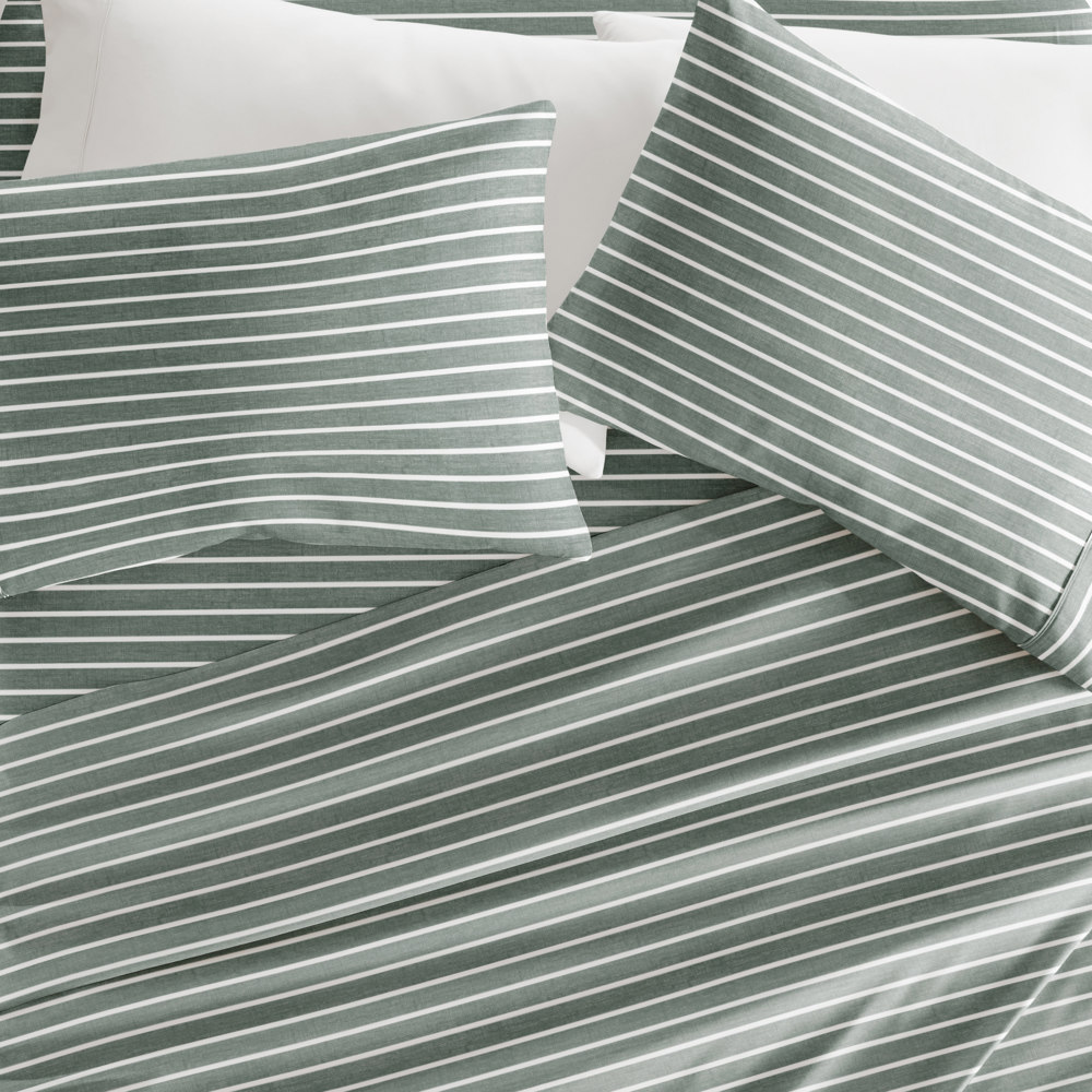 Patterned Ultra-Soft Bed Sheet Set - Soft Lines