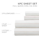 California King Soft Stitch Stripe Terracotta Patterned Ultra-Soft Bed Sheet Set - Soft Lines