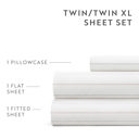 California King Soft Stitch Stripe Terracotta Patterned Ultra-Soft Bed Sheet Set - Soft Lines