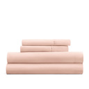 California King Blush Essential Colors Microfiber Bed Sheet Set