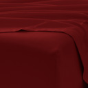 California King Burgundy Essential Colors Microfiber Bed Sheet Set