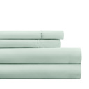 California King Mint Essential Colors Microfiber Bed Sheet Set