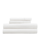 California King White Essential Colors Microfiber Bed Sheet Set