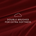 Full/Double Burgundy Essential Colors Microfiber Bed Sheet Set