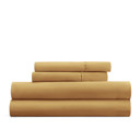 Full/Double Gold Essential Colors Microfiber Bed Sheet Set