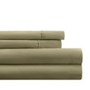 Full/Double Sage Essential Colors Microfiber Bed Sheet Set