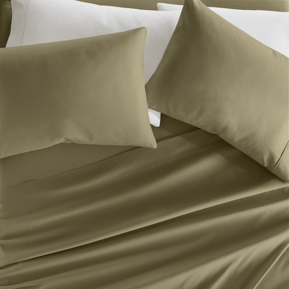 Essential Colors Microfiber Bed Sheet Set