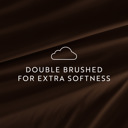 Twin XL Chocolate Essential Colors Microfiber Bed Sheet Set