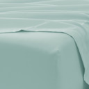 California King Aqua Essential Colors Microfiber Bed Sheet Set with Extra Pillowcases