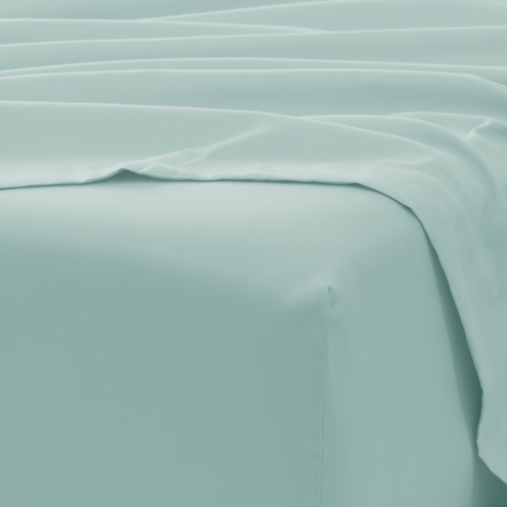 Essential Colors Microfiber Bed Sheet Set with Extra Pillowcases