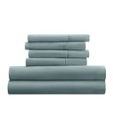 Full/Double Ocean Essential Colors Microfiber Bed Sheet Set with Extra Pillowcases