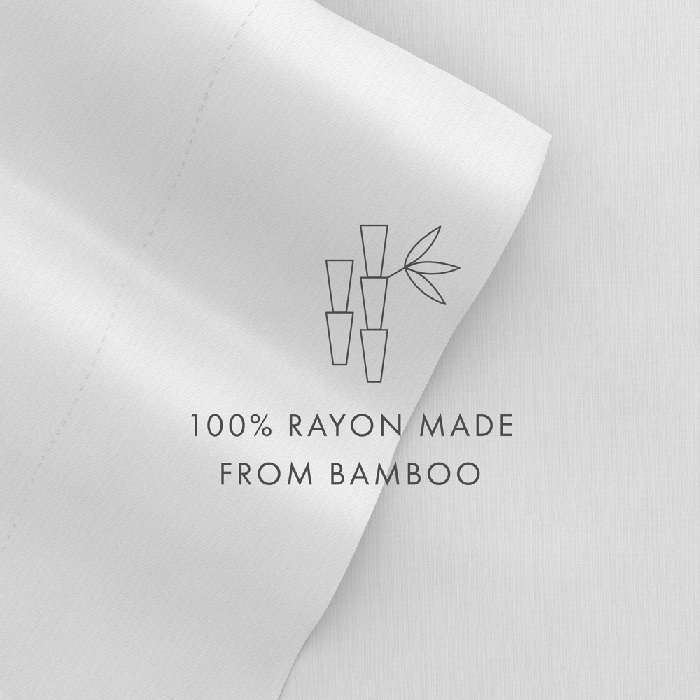 100% Rayon From Bamboo Silky Soft Sheet Set