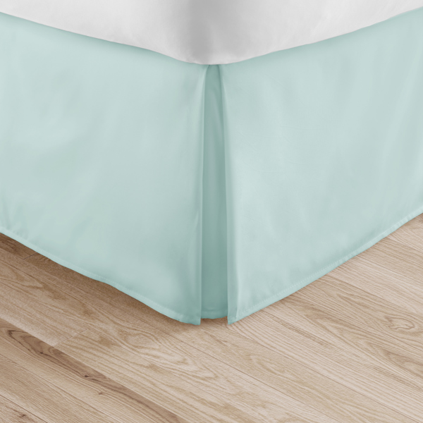 Bed Skirt Pleated Box Spring Frame Cover Dust Ruffle in Essential Colors