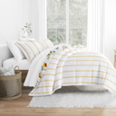  Comforter Sets Down-Alternative Ultra Soft Bedding - Reversible Patterns