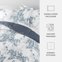  Comforter Sets Down-Alternative Ultra Soft Bedding - Pattern/Solid Reversible