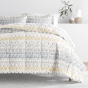  Patterned Comforter Sets Down-Alternative Ultra Soft Bedding