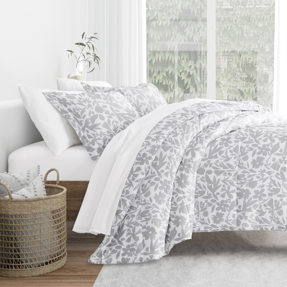 Patterned Comforter Sets Down-Alternative Ultra Soft Bedding