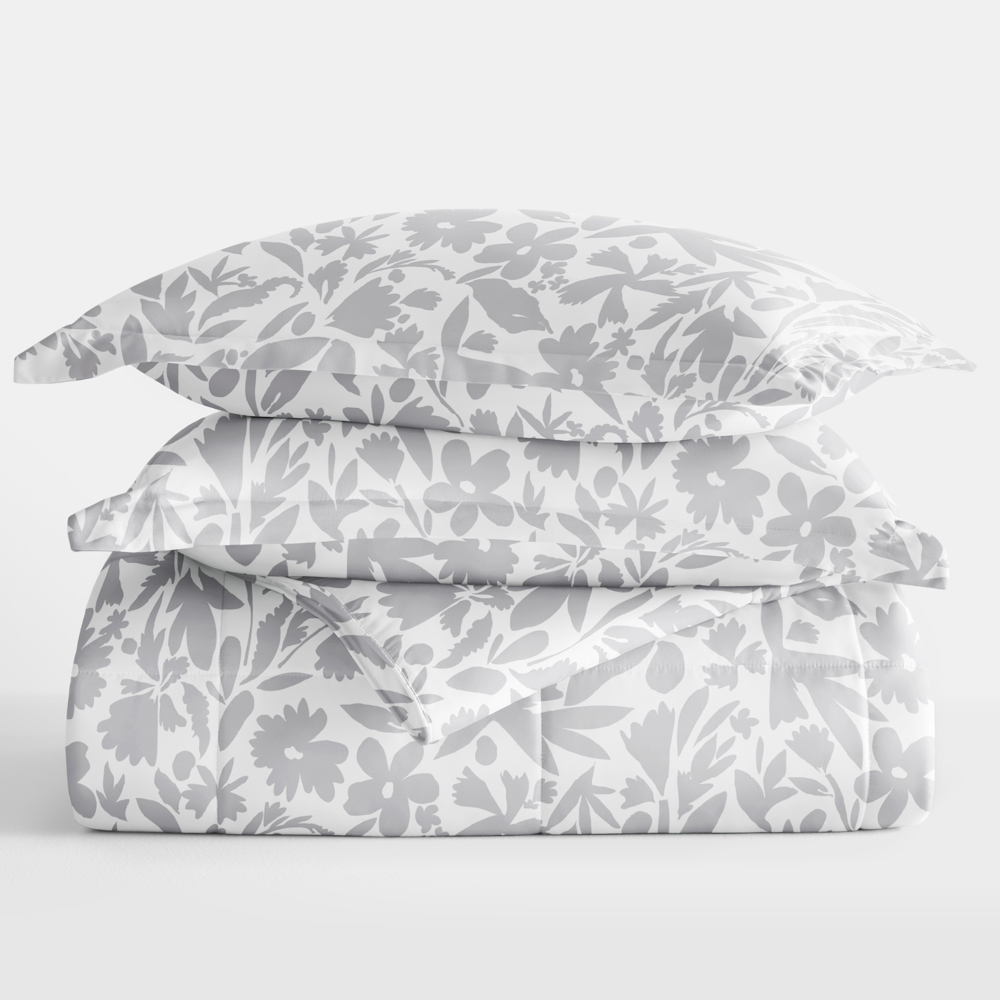 Patterned Comforter Sets Down-Alternative Ultra Soft Bedding