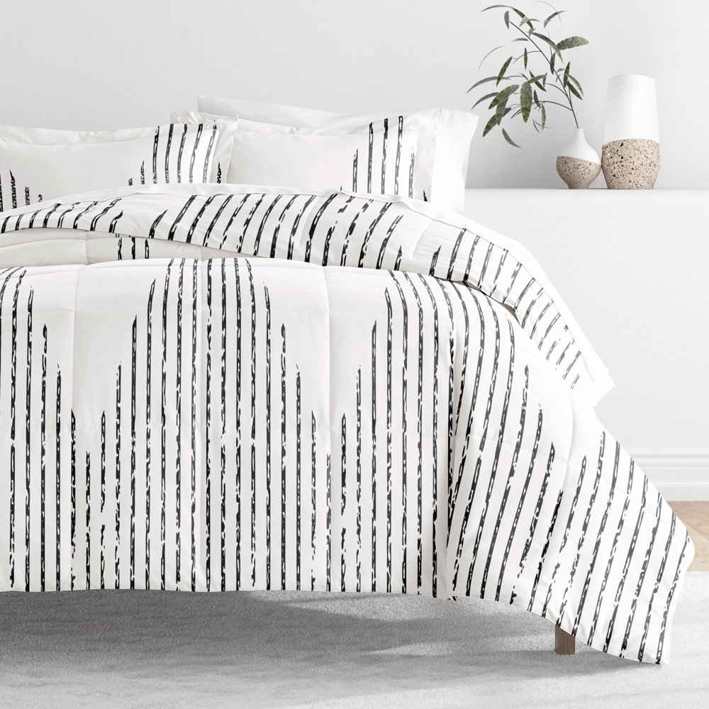 Patterned Comforter Sets Down-Alternative Ultra Soft Bedding