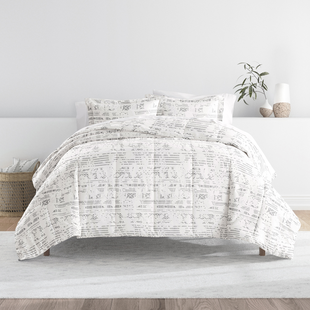 Patterned Comforter Sets Down-Alternative Ultra Soft Bedding