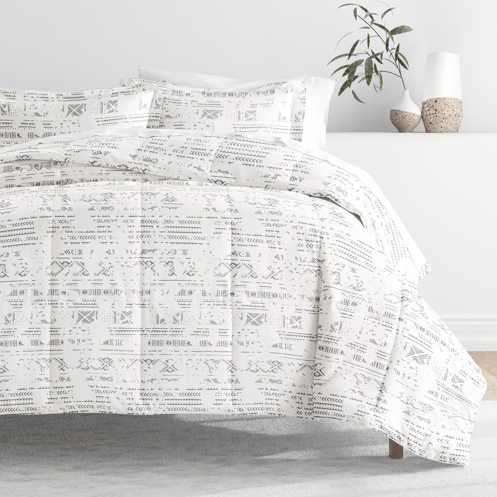 Patterned Comforter Sets Down-Alternative Ultra Soft Bedding