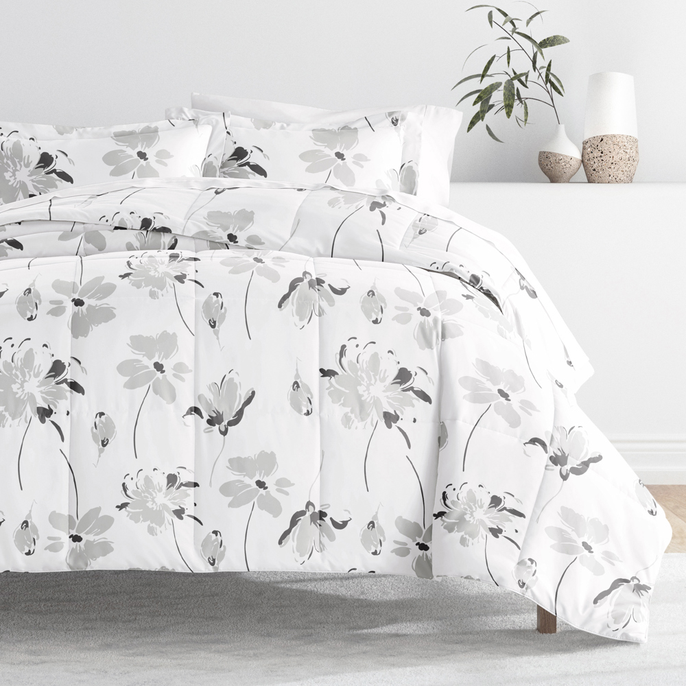 Patterned Comforter Sets Down-Alternative Ultra Soft Bedding