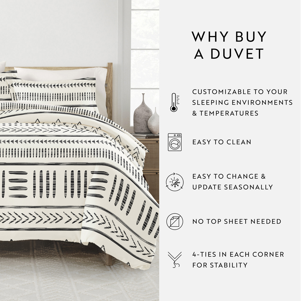 Reversible Down-Alternative Comforter Bedding Set