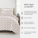 Queen Navy / Light Gray Reversible Down-Alternative Comforter Bedding Set