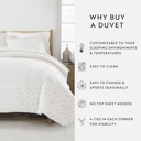 Queen Stone / Light Gray Reversible Down-Alternative Comforter Bedding Set