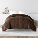 King Chocolate Soft Down-Alternative Essential Comforter