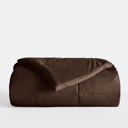 King Chocolate Soft Down-Alternative Essential Comforter