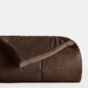 King Chocolate Soft Down-Alternative Essential Comforter