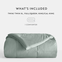 King Eucalyptus Soft Down-Alternative Essential Comforter