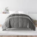 King Gray Soft Down-Alternative Essential Comforter